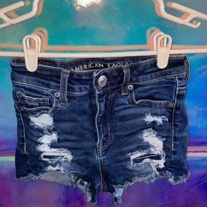 Short American Egale ripped shorts